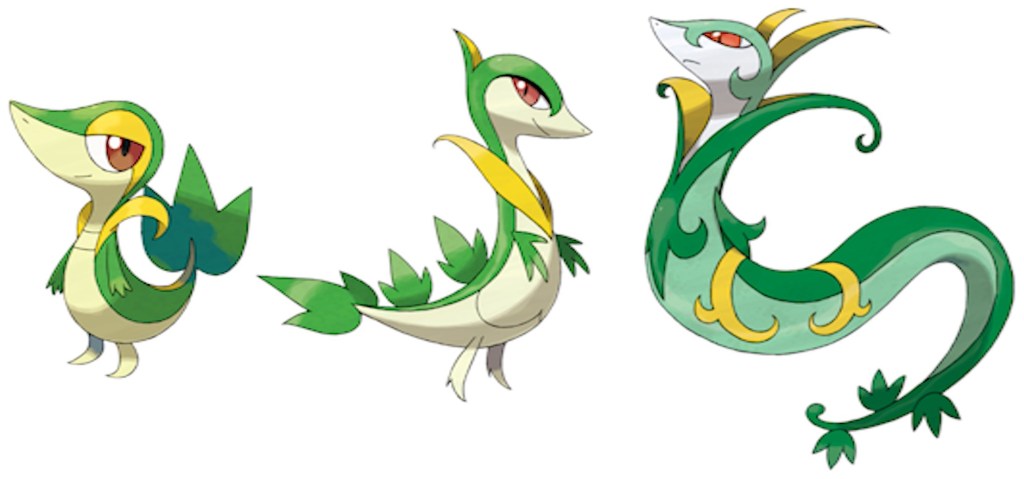 Dr Lava - Gen 5's starter evolutions represent the West, China, and Japan.  If you wanna read the full interview about creating Gen 5 Pokemon that's  excerpted here, go to my website