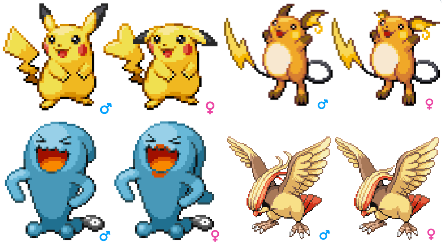 Dr. Lava on X: Yellow Sprites: Out of the whole series, Pokemon