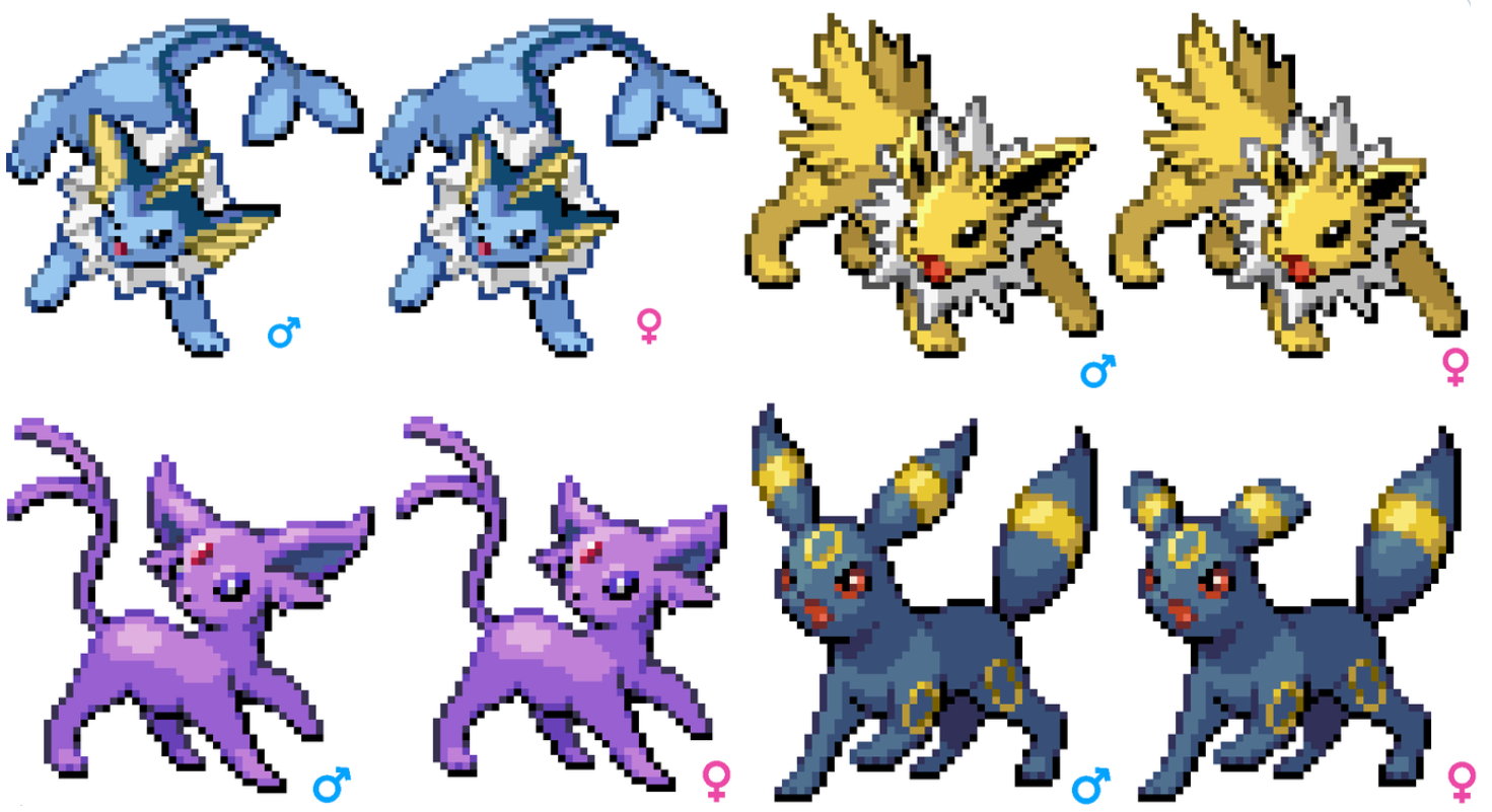 Dr. Lava on X: Yellow Sprites: Out of the whole series, Pokemon