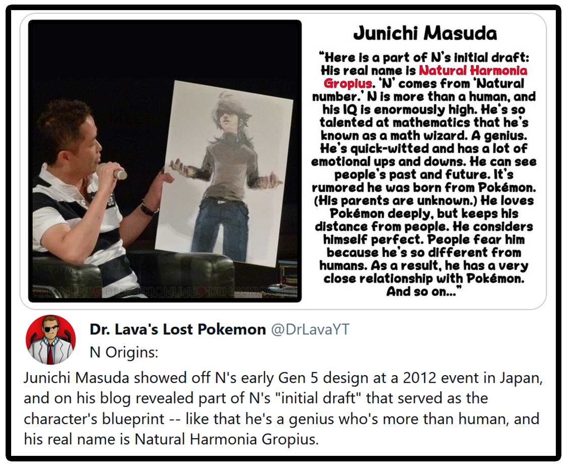Dr. Lava on X: According to lead Pokemon designer Ken Sugimori, the  evolutions of Gen 5's Starters were designed to represent the cultures of  Japan, the West, and China. If you want