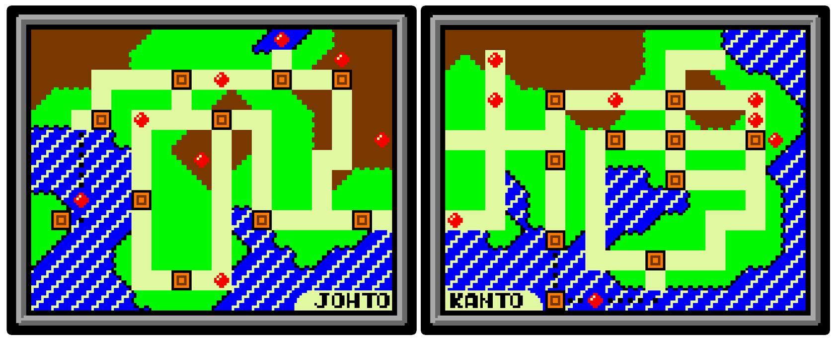 Game Boy / GBC - Pokémon Red / Blue - Route 01 - The Spriters Resource