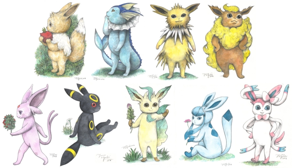 Palette Swapped Eeveelutions - Pokémemes - Pokémon, Pokémon GO